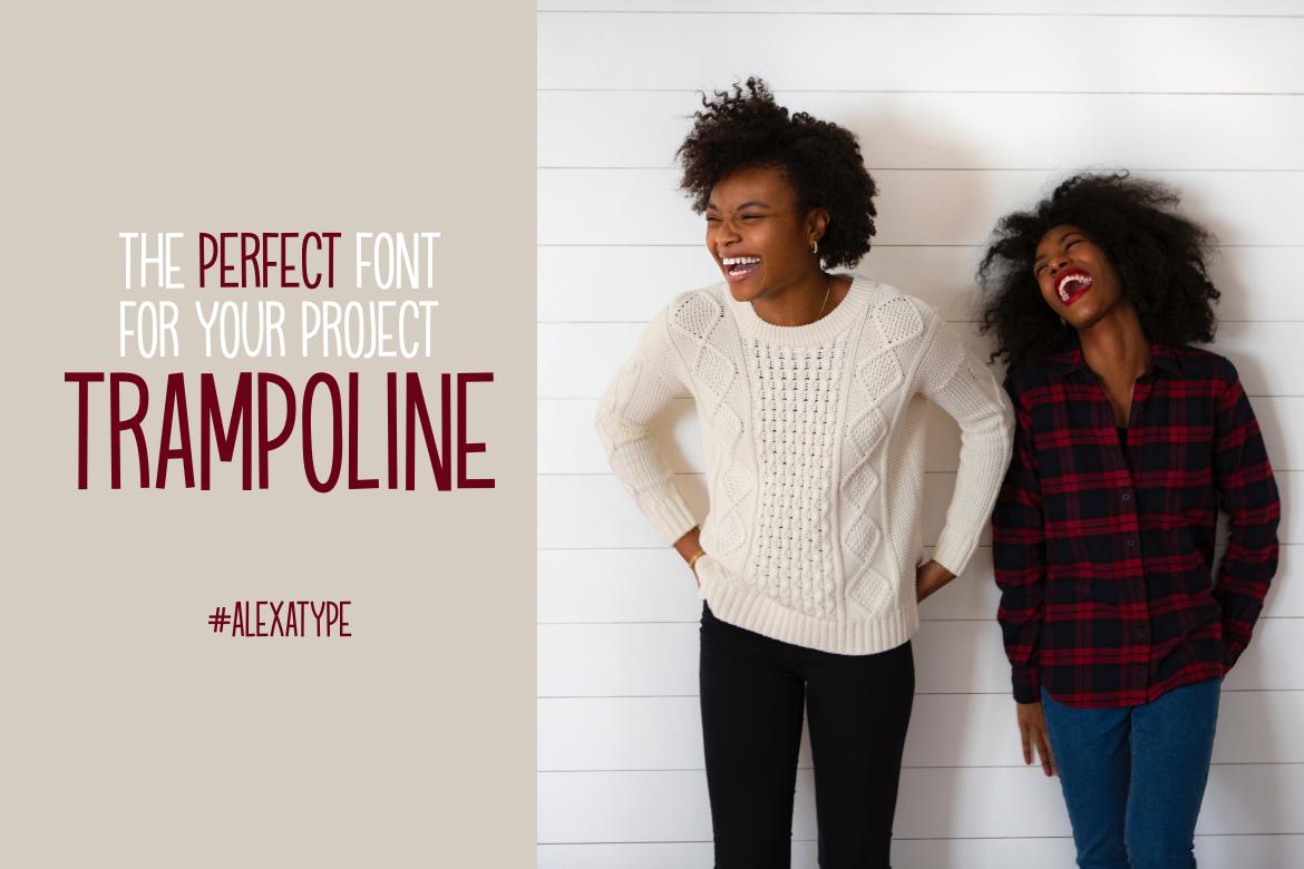 Trampoline Font