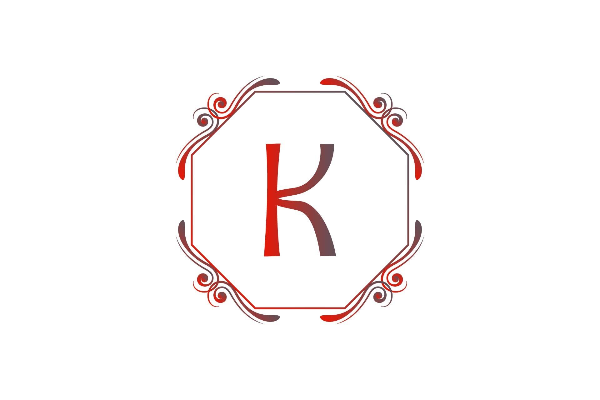 Monogram Antique Letter