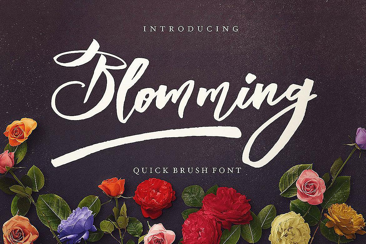 Blomming Font