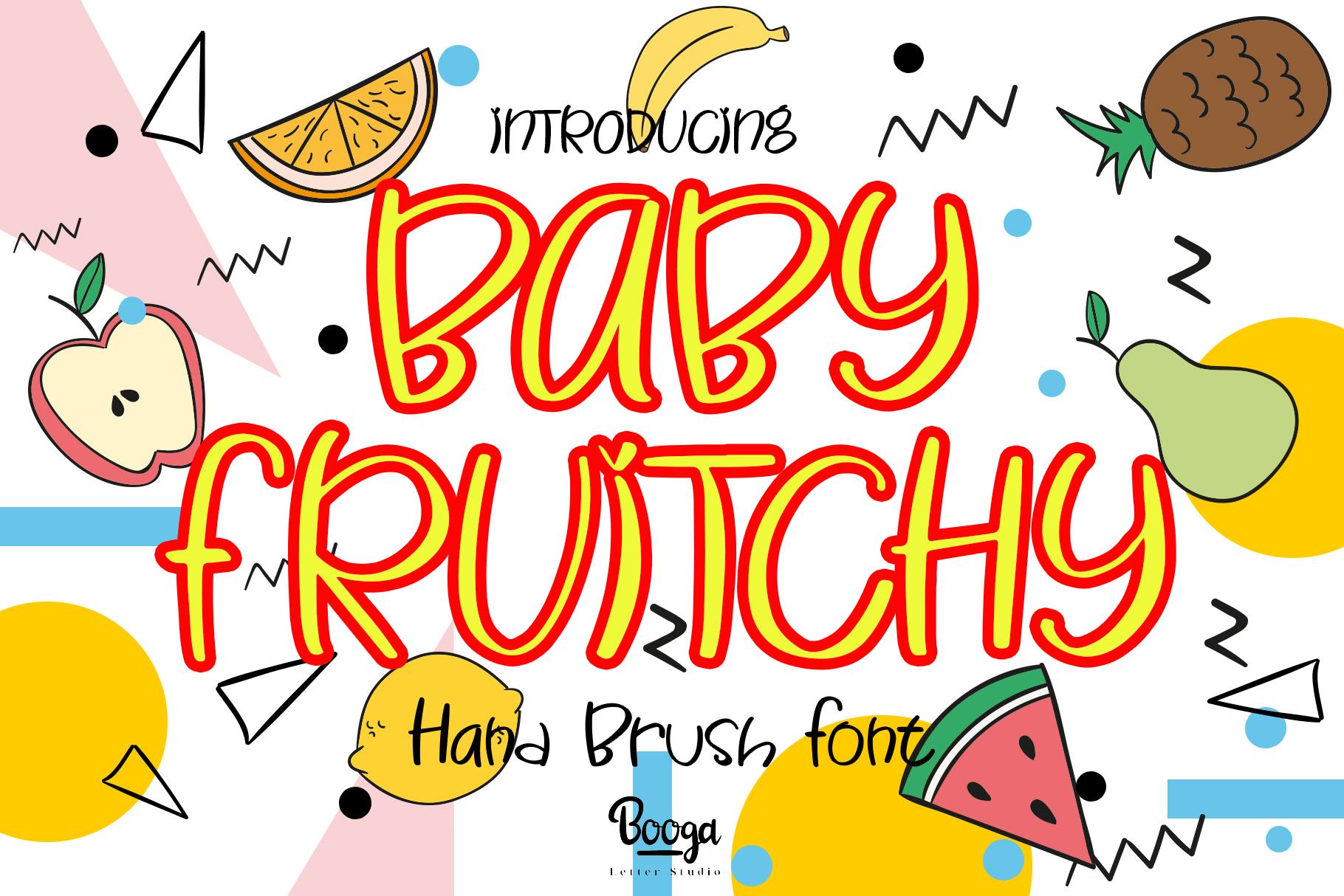 Baby Fruitchy Font