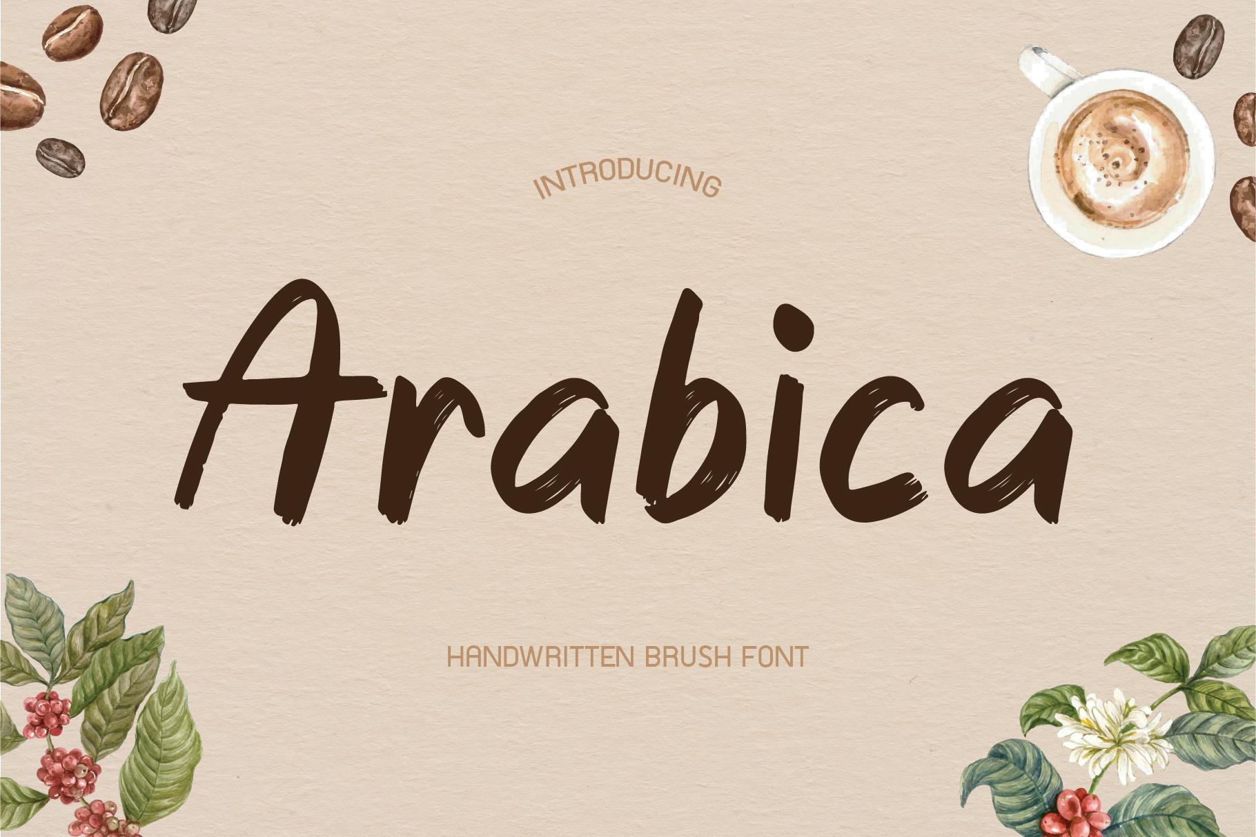 Arabica Font