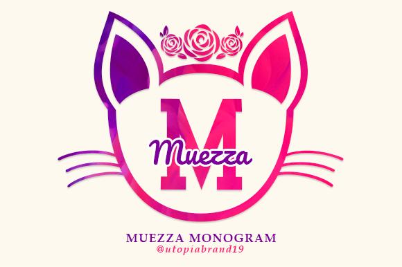 Muezza Monogram Font