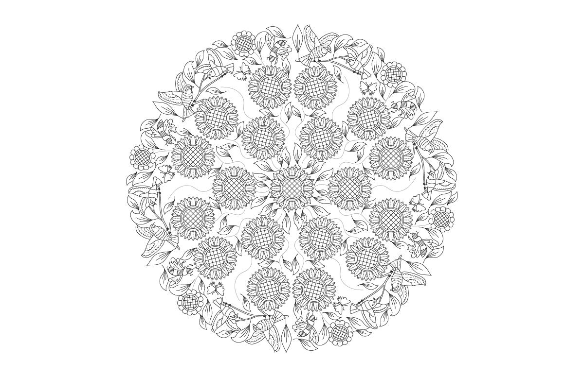 Jungle Coloring Page
