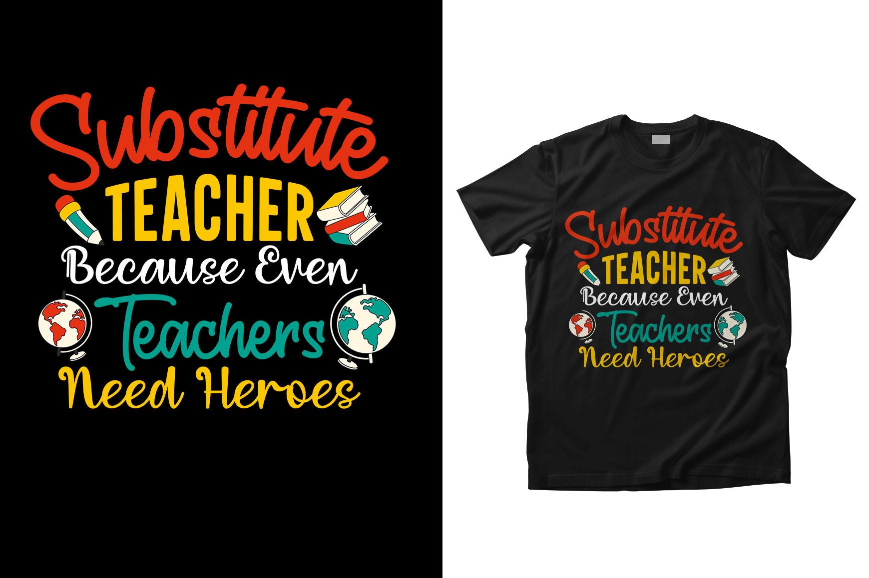 Teacher T Shirt Design