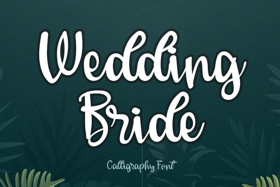 Wedding Bride Font