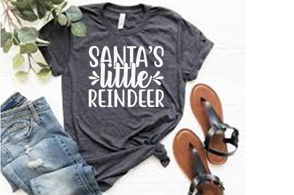 Christmas Svg Design, Santa’s Little