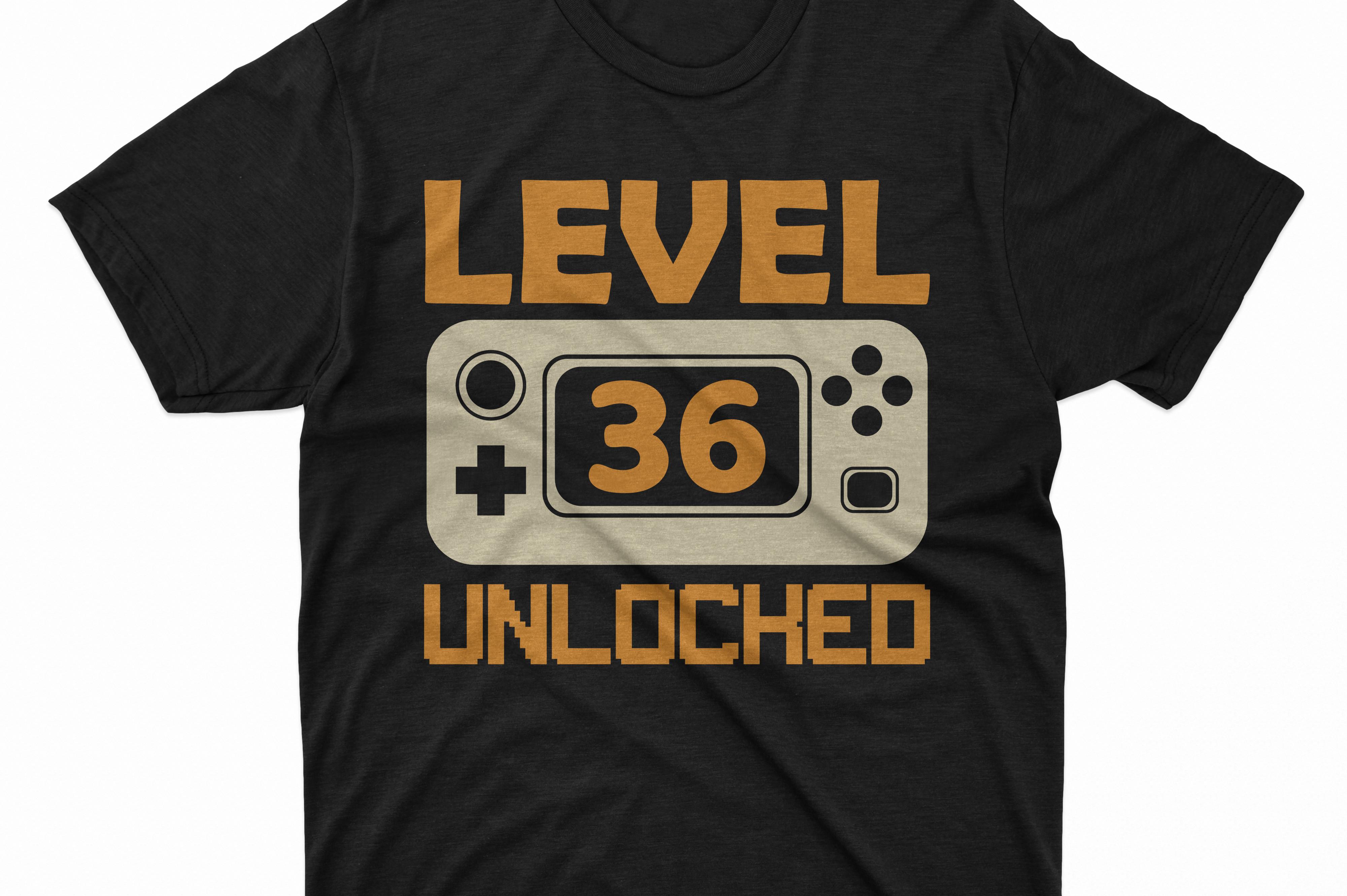 Level 36 Unlocked Gaming Shirt