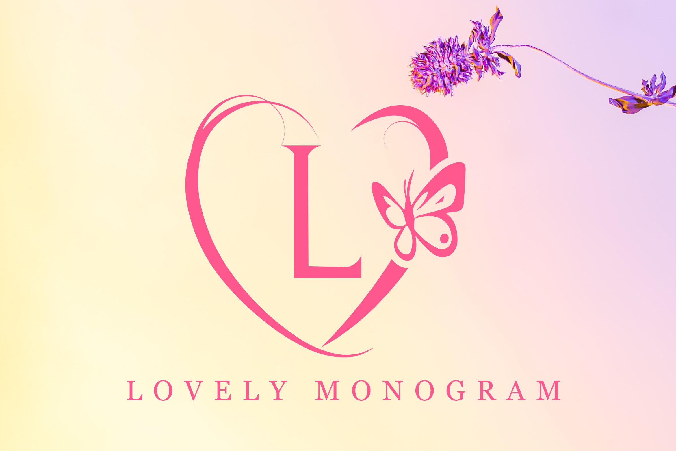 Lovely Monogram Font