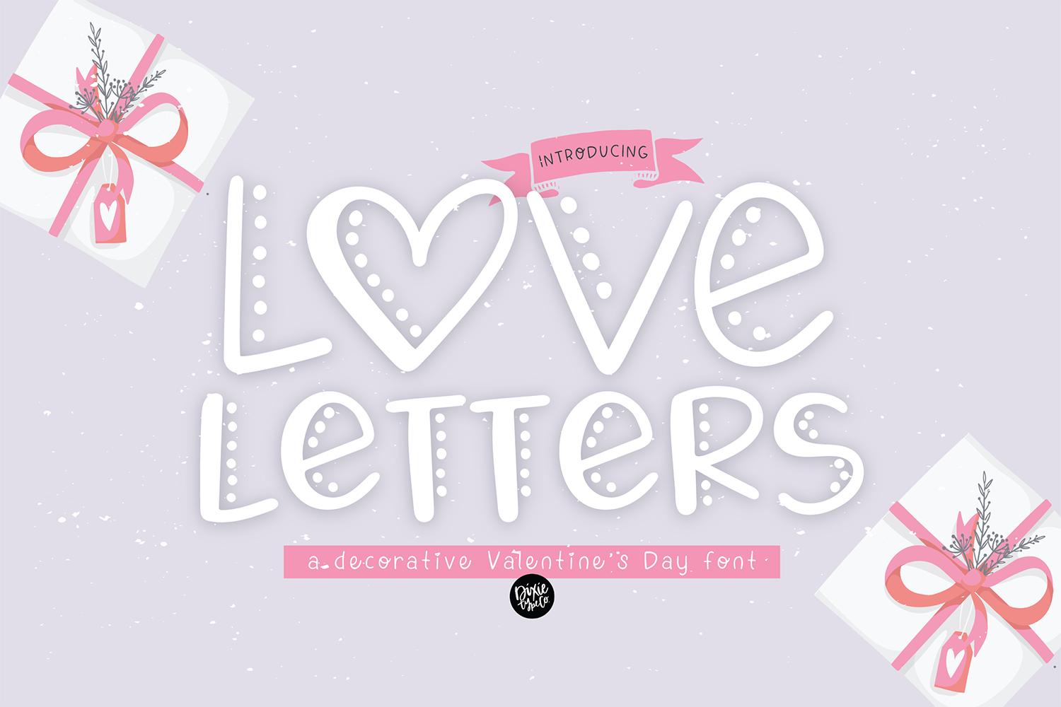 Love Letters Font