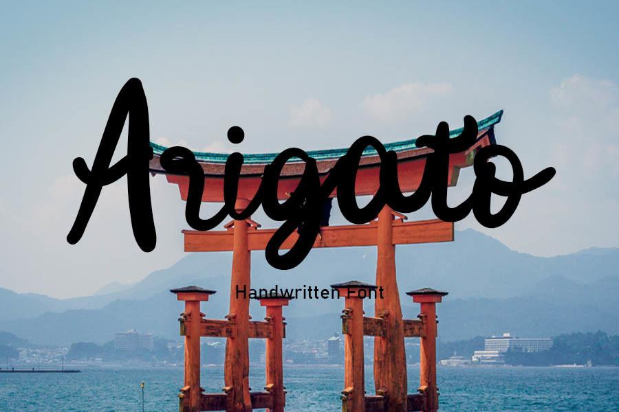 Arigato Font