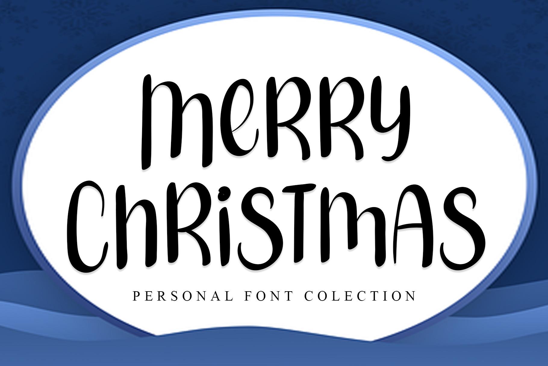 Merry Christmas Font