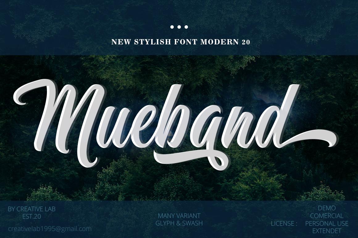 Mueband Font