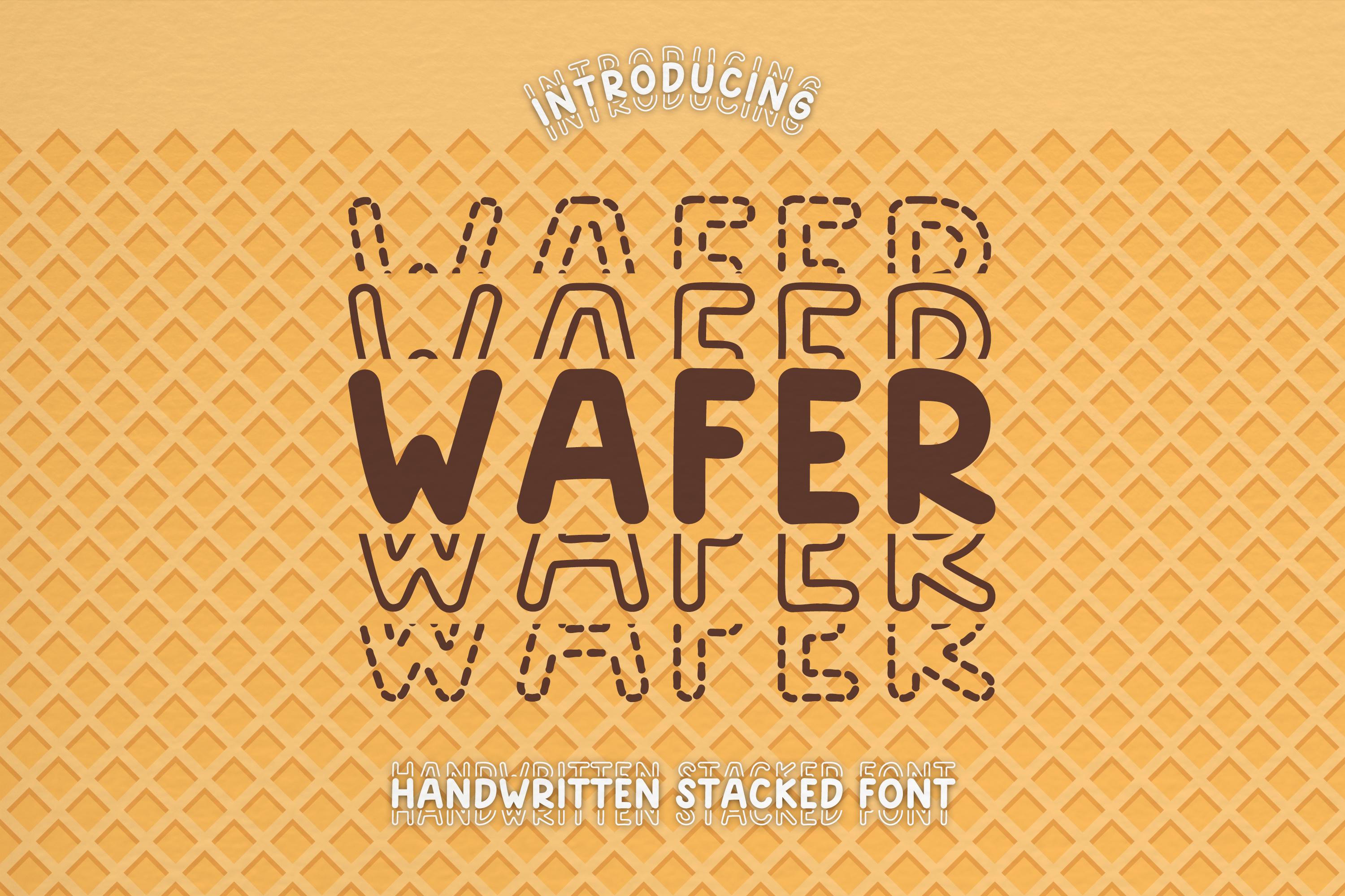 Wafer Font