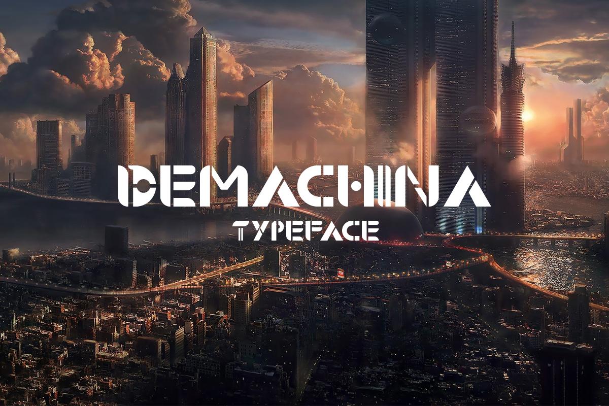 Demachina Font
