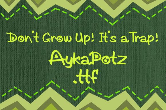 AykaPotz Font