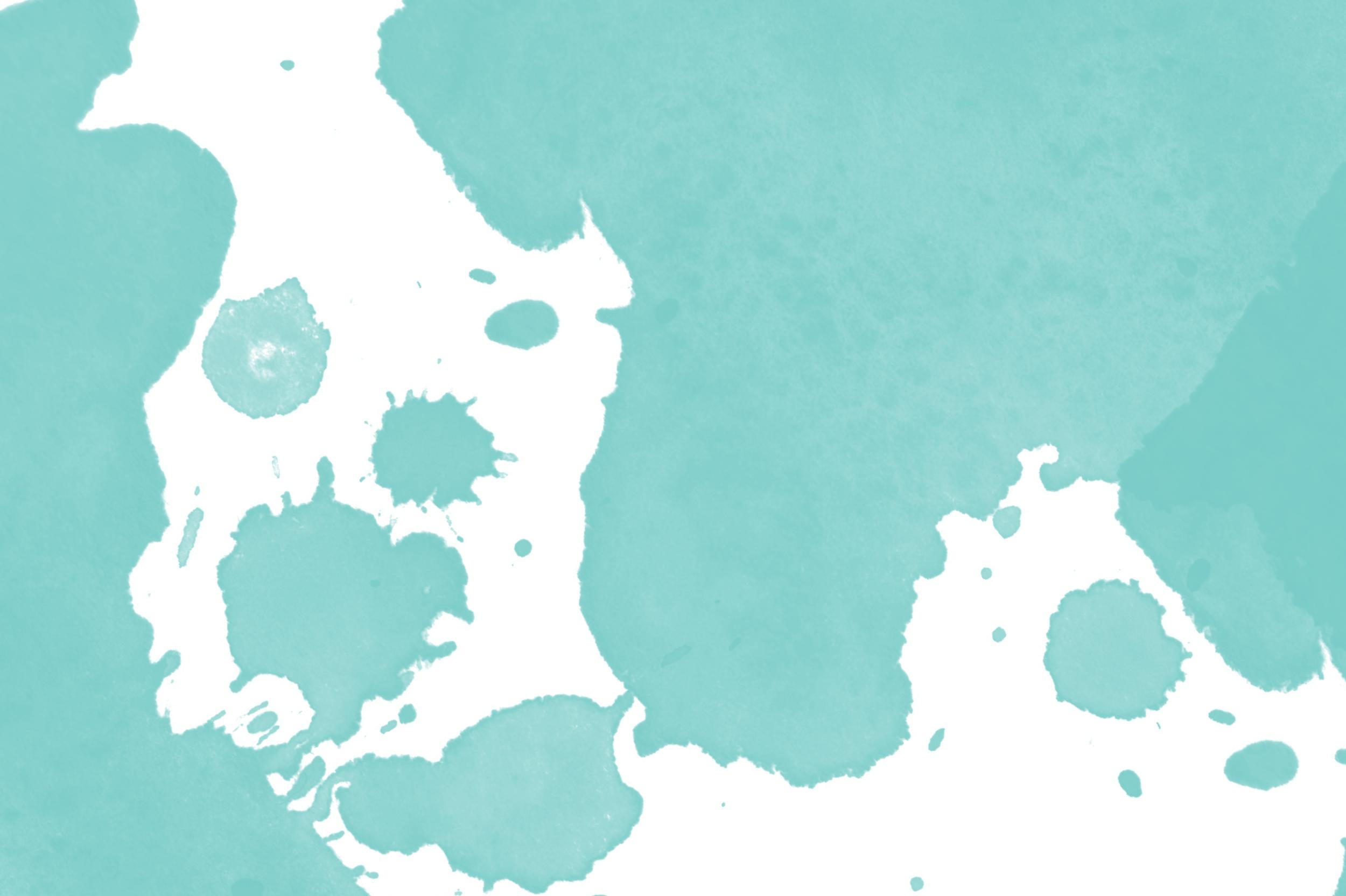 Watercolor Stains Wedding