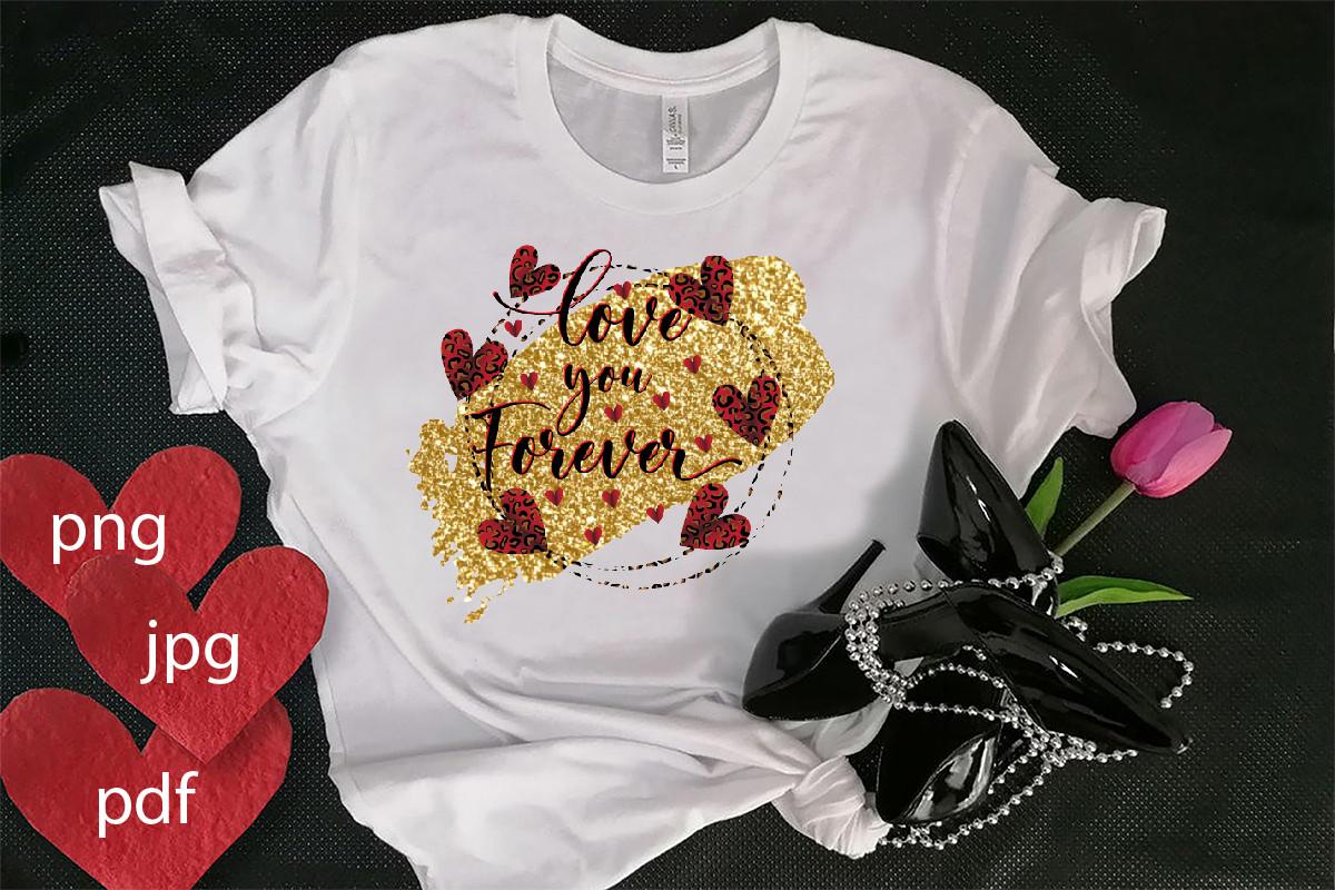 Valentine's Day Sublimation Design