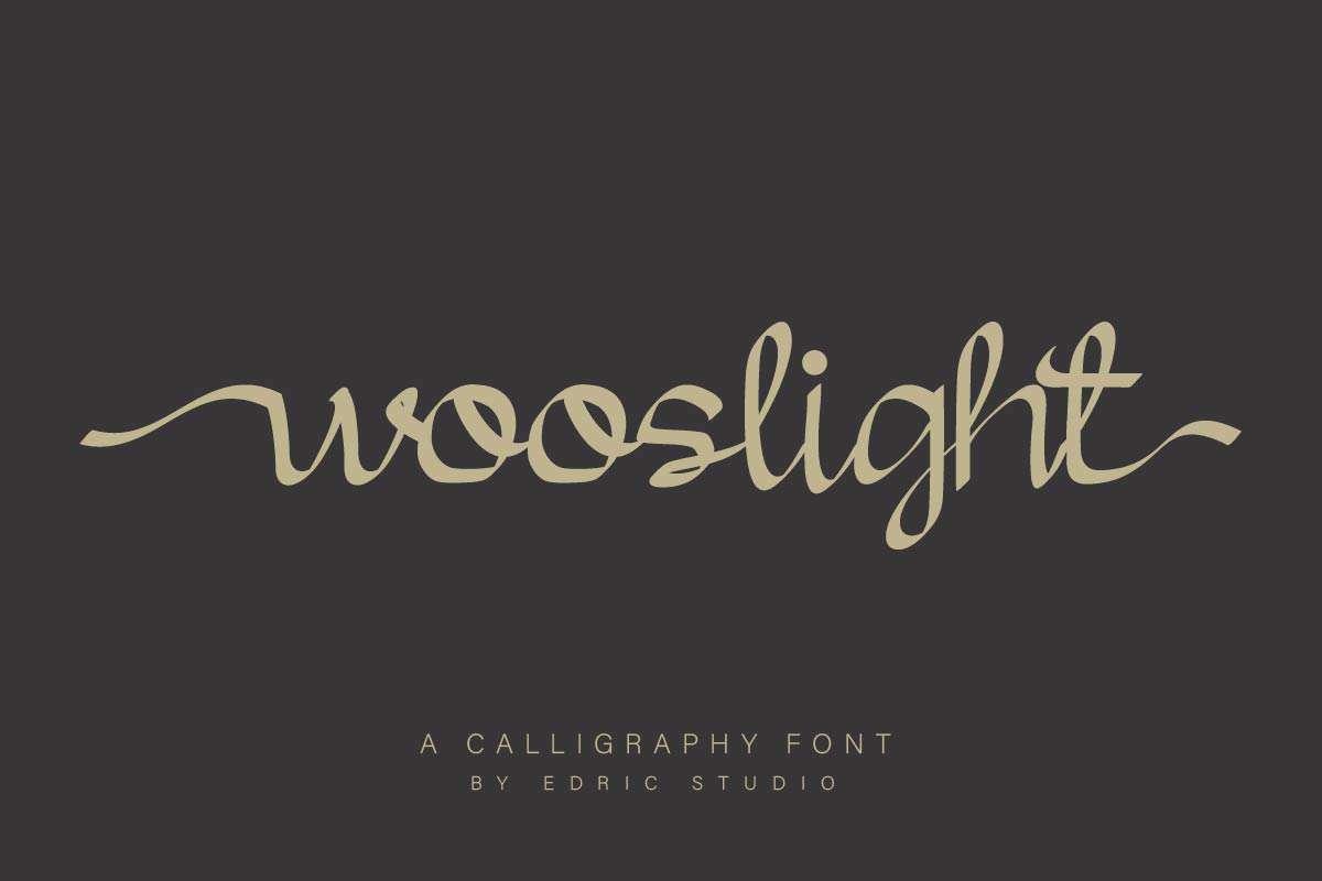 Wooslight Font
