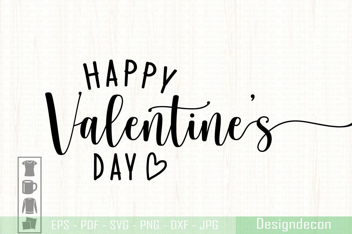 Happy Valentine's Day Calligraphy Art