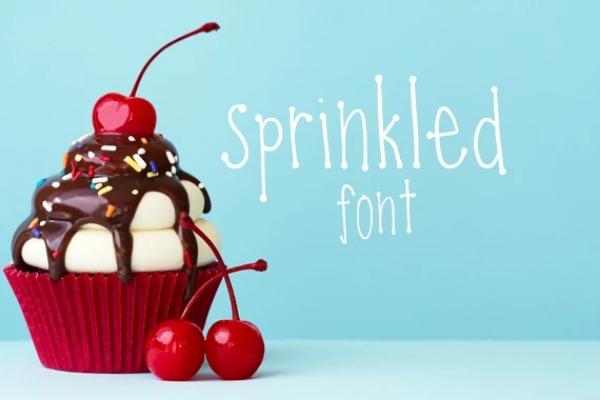 Sprinkled Font