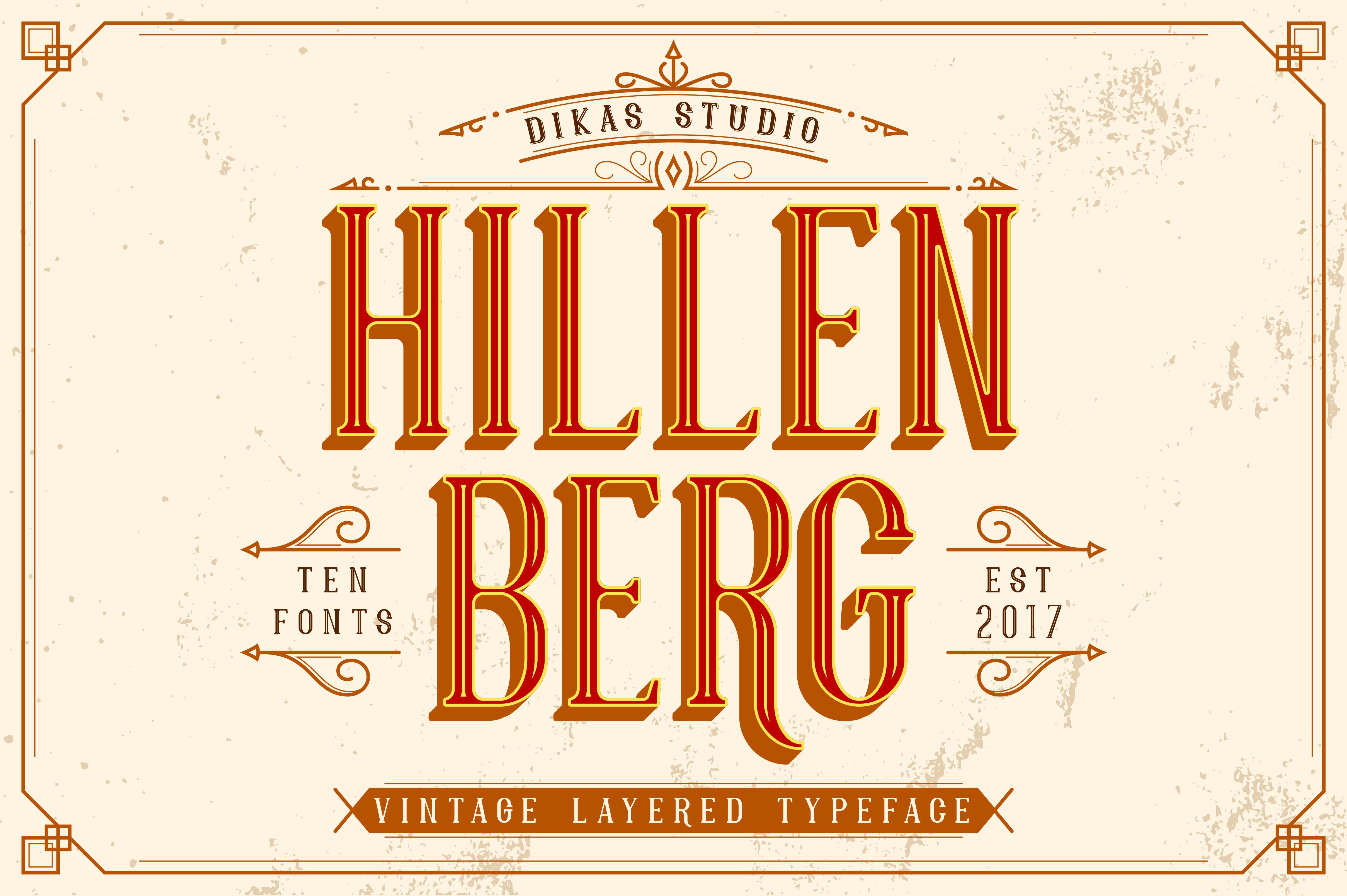 Hillenberg Font
