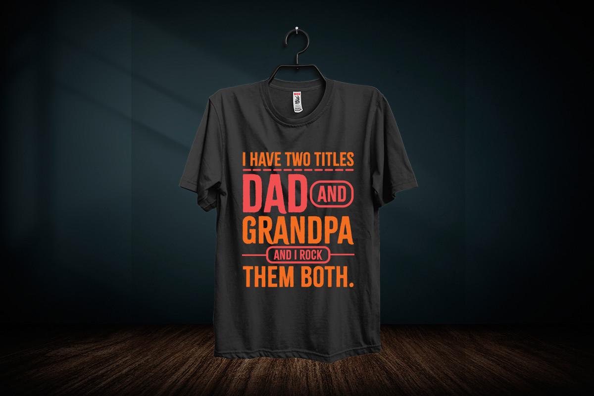 Dad T-shirt Design
