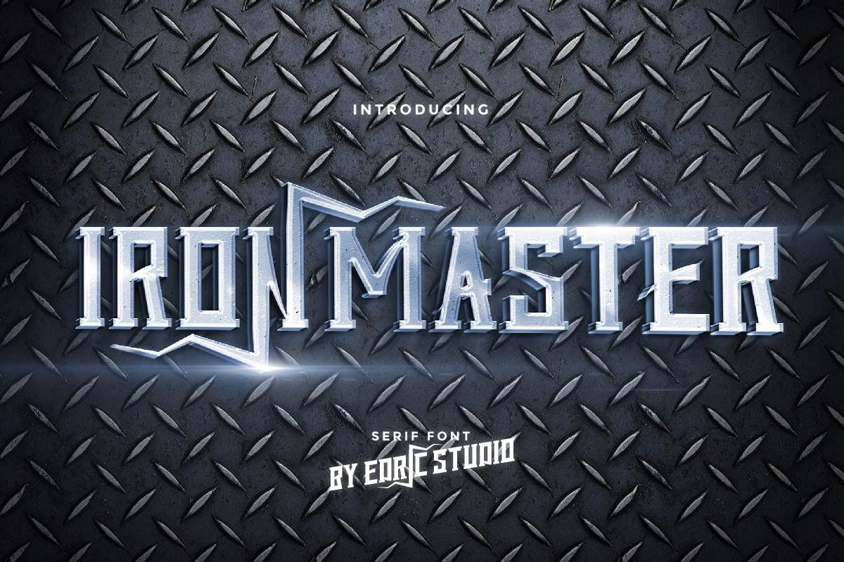 Iron Master Font