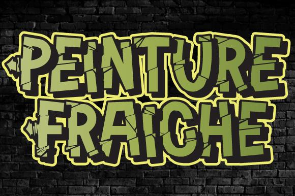 Peinture Fraiche Font
