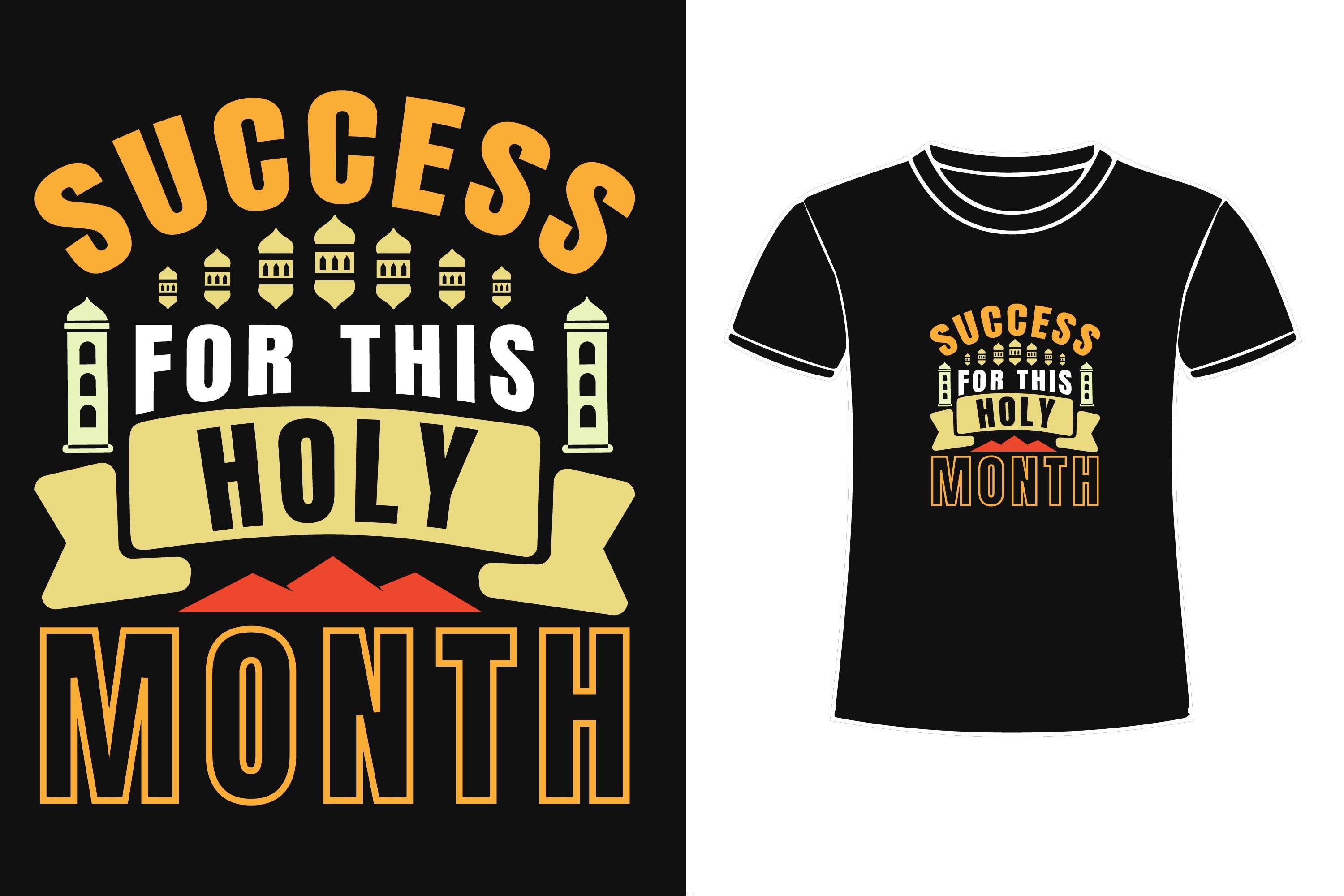 Success for This Holy Month SVG T Shirt
