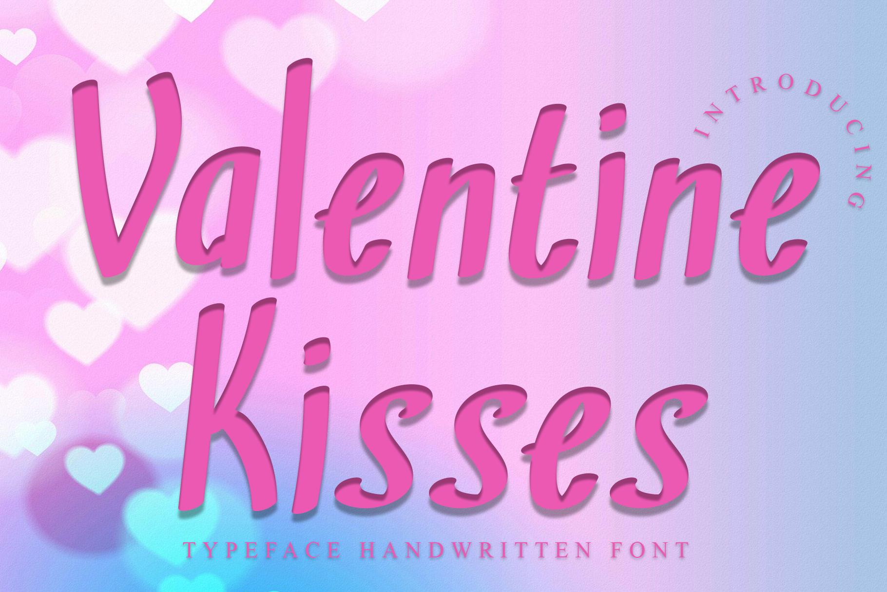 Valentine Kisses Font
