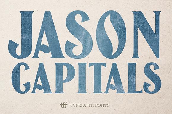 Jason Capitals Font