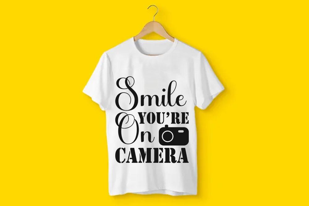 Doormat SVG Design, Smile You’re on Came