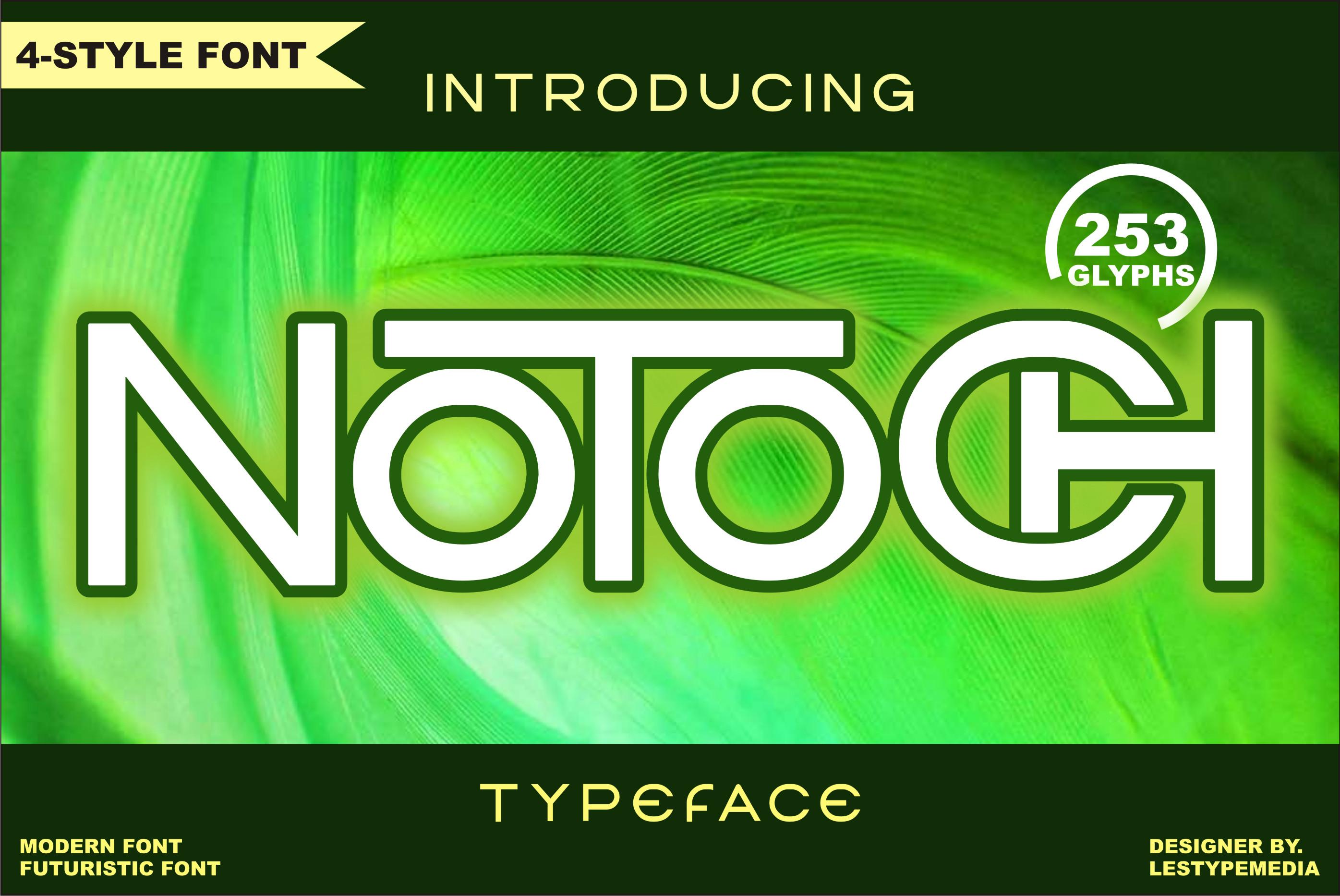 Notoch Font