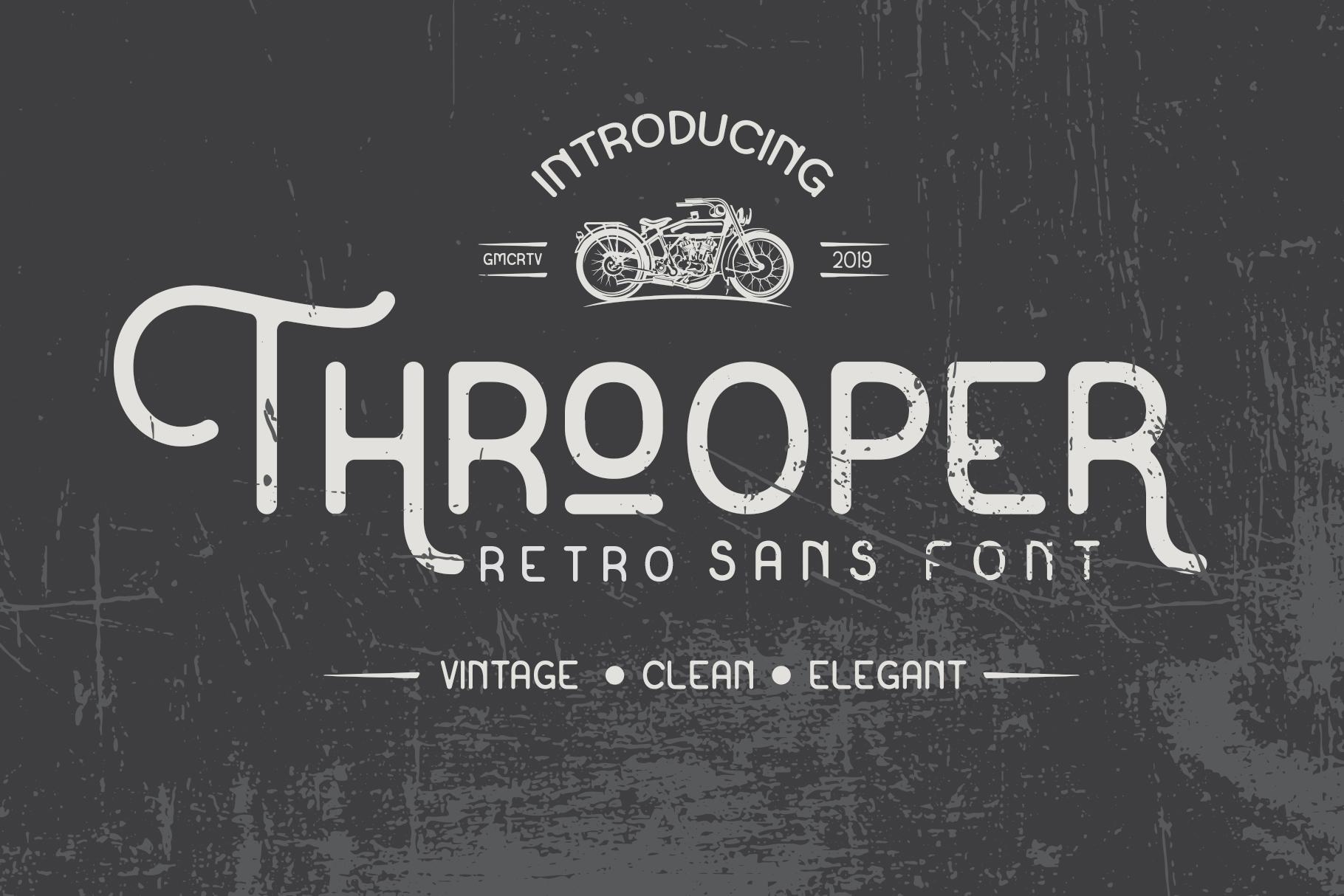 Throoper Font
