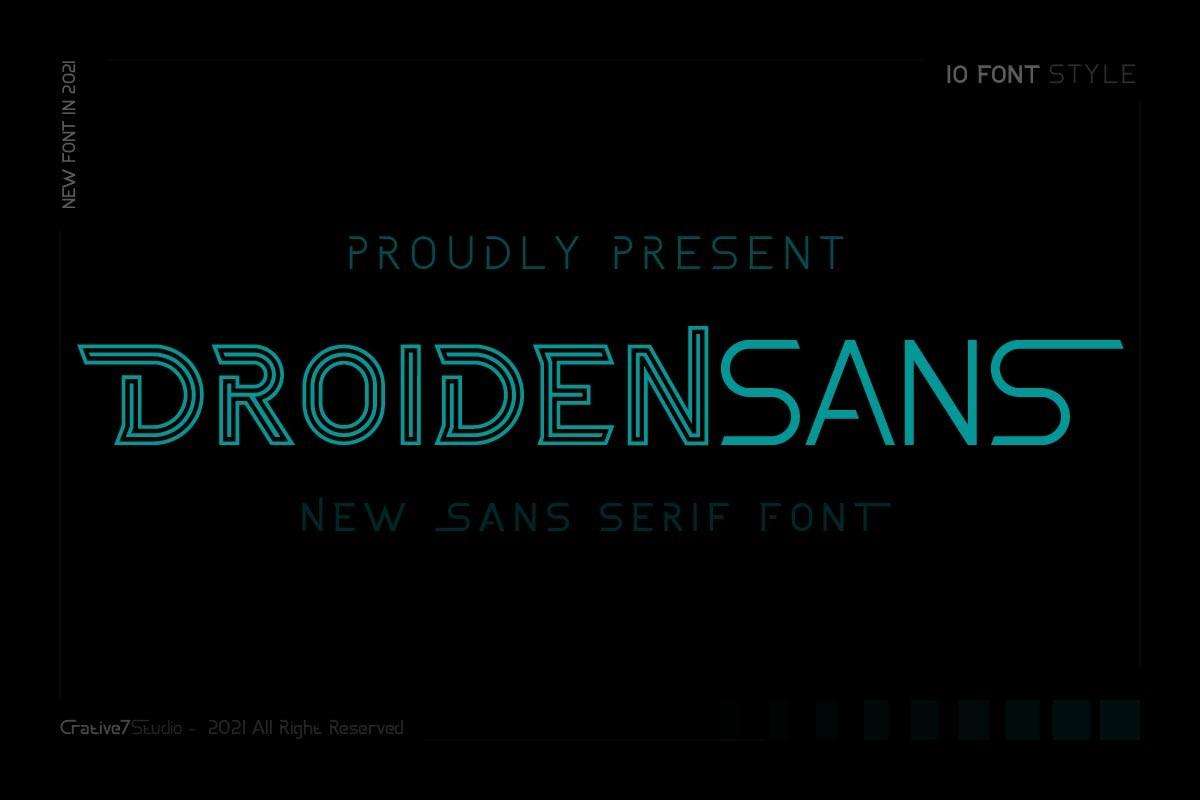 Droidensans Font