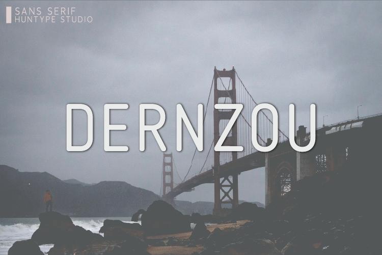 Dernzou Font