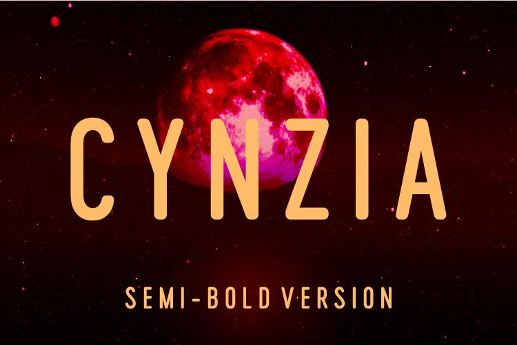 Cynzia Semi-Bold Font