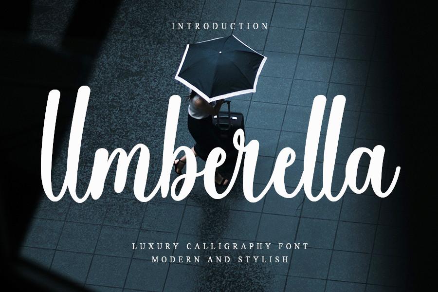 Umberella Font