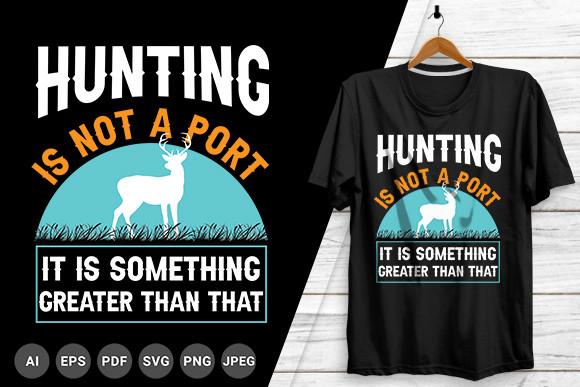 Hunting Deer T-shirt Design