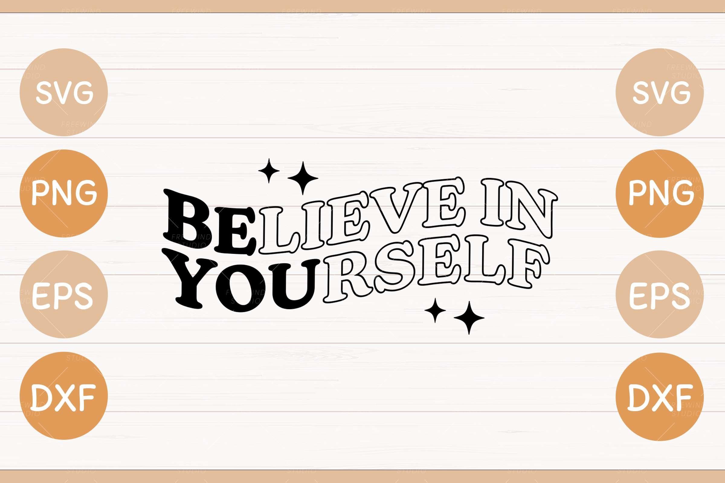 Believe in Good People SVG