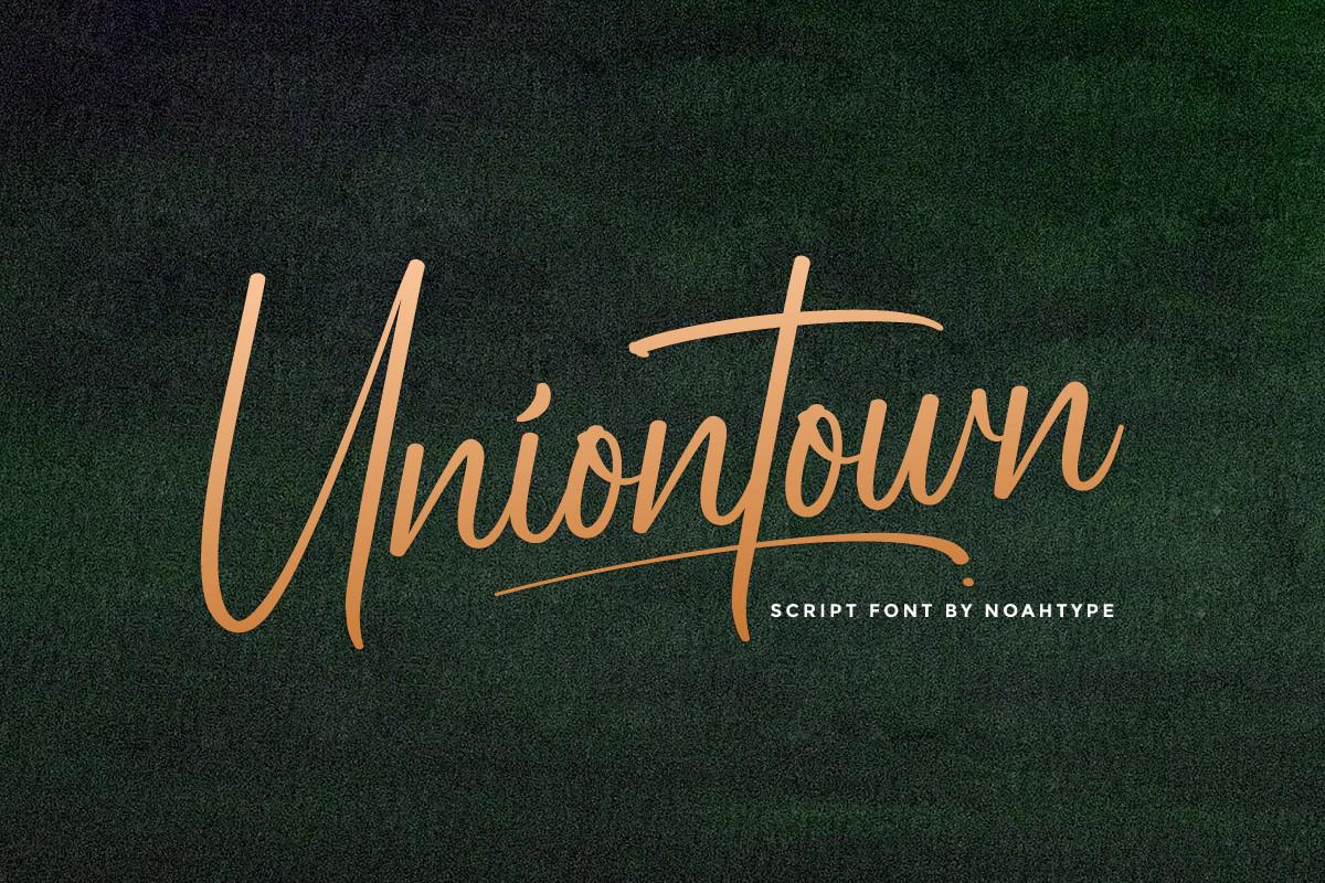 Uniontown Font