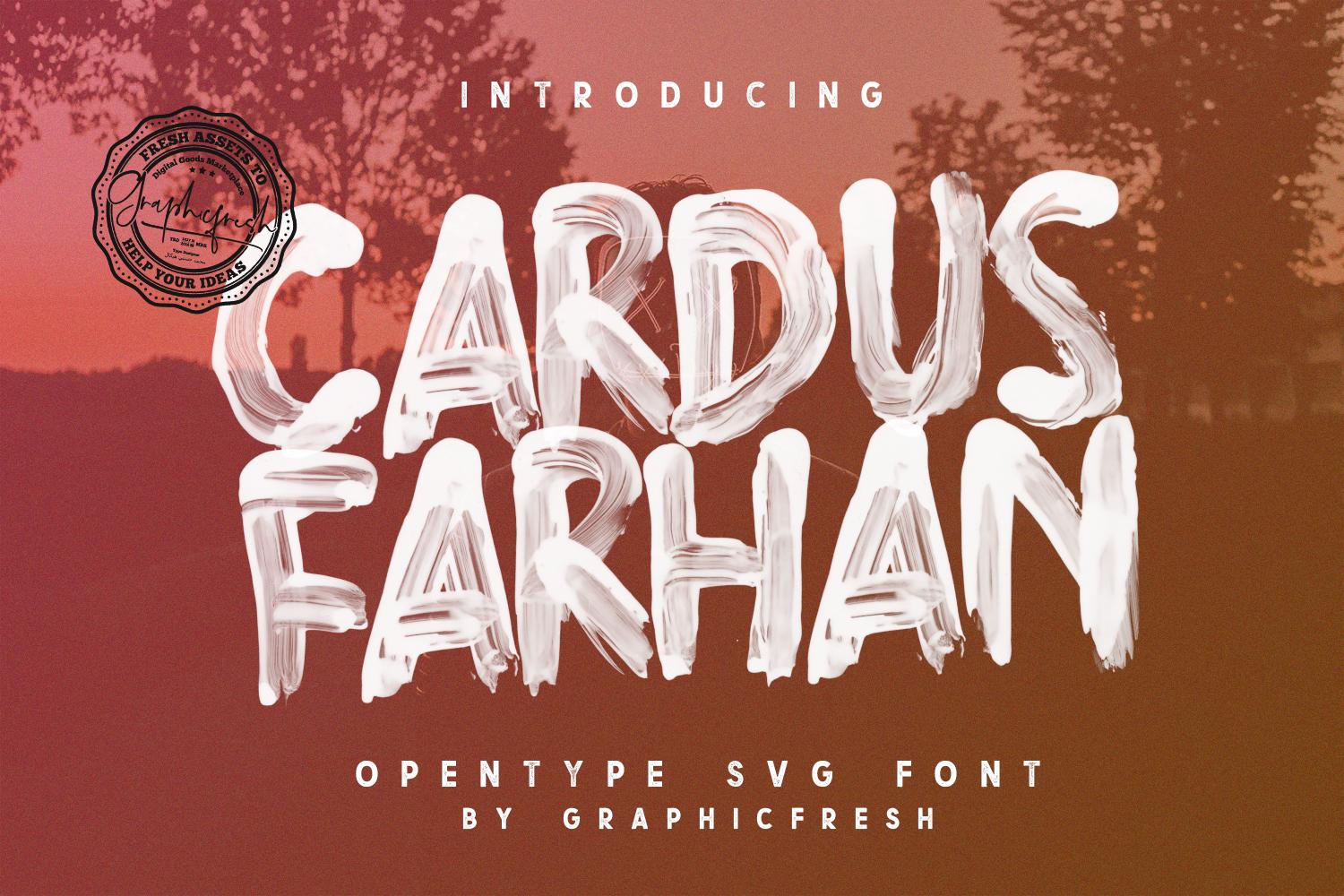 Cardus Brush Font