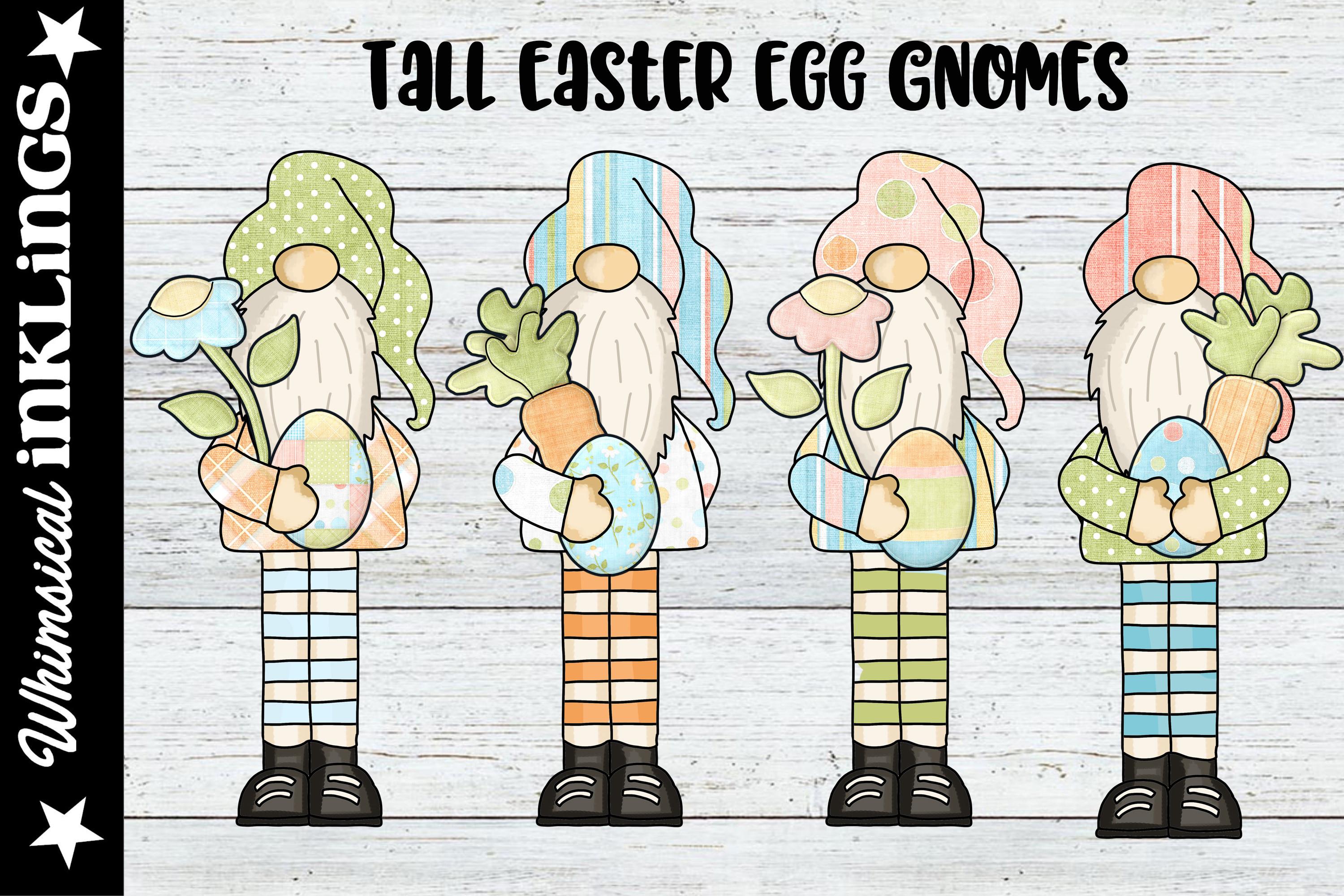 Tall Easter Egg Gnomes