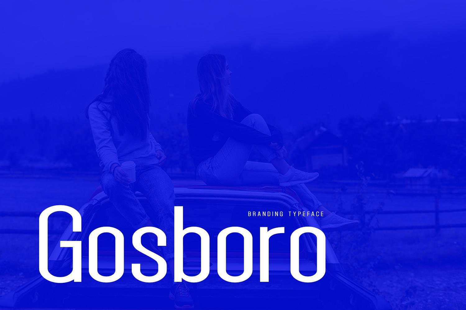 Gosboro Font