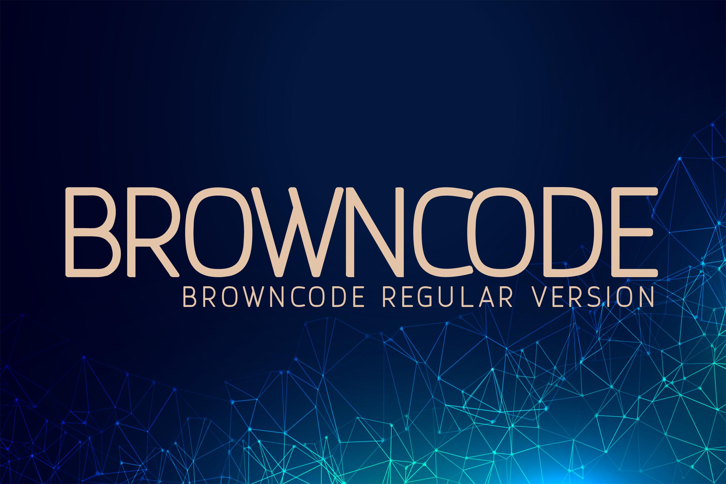 Browncode Font