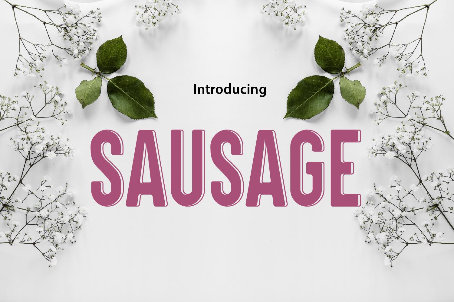 Sausage Font