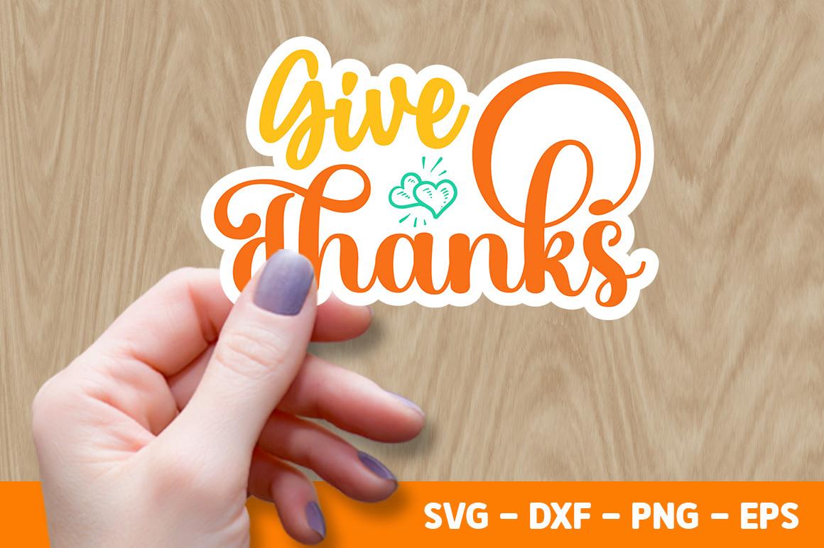 Give Thanks SVG