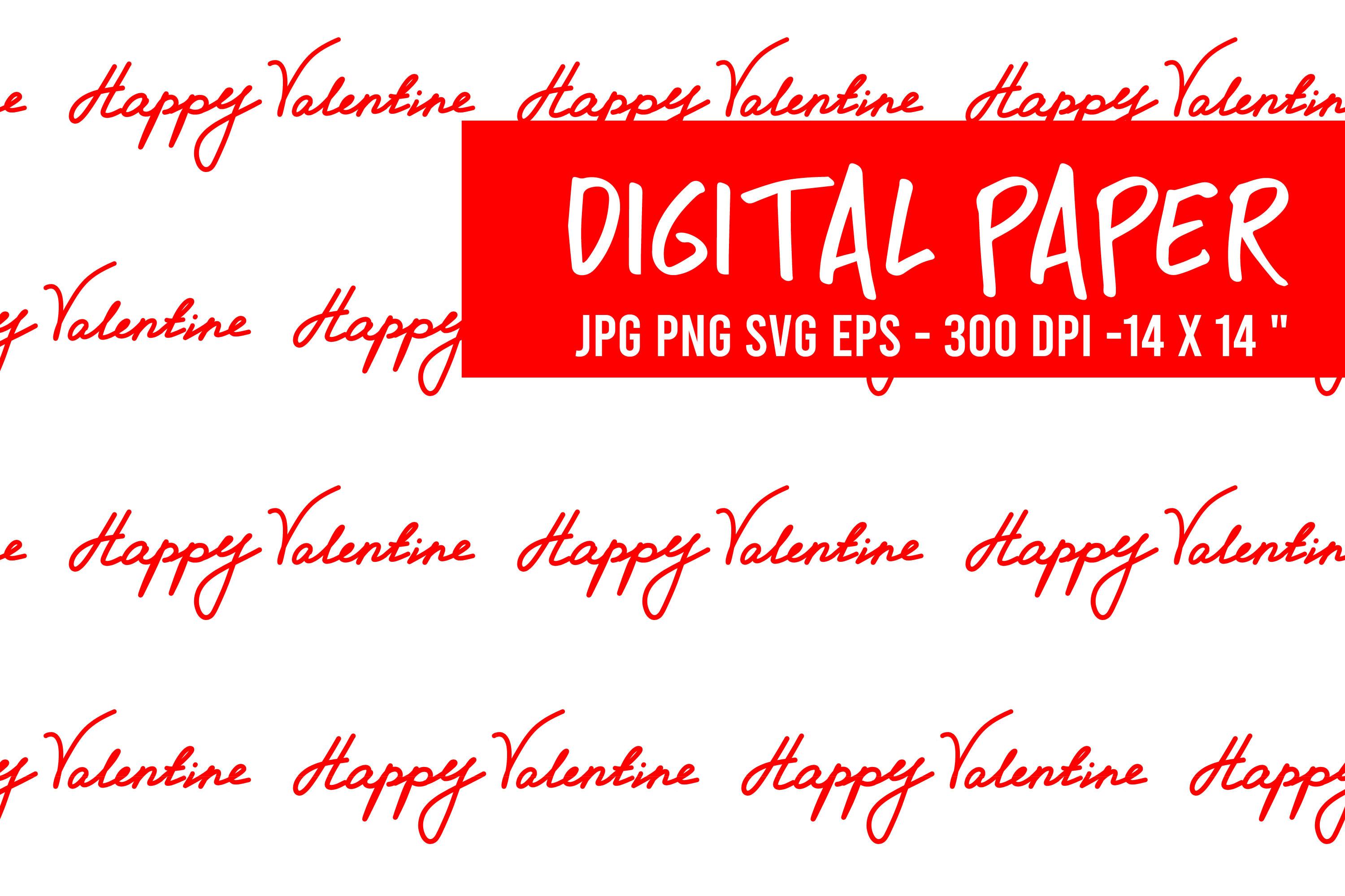 Valentine Digital Paper