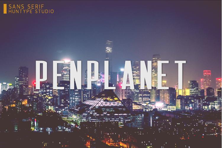 Penplanet Font