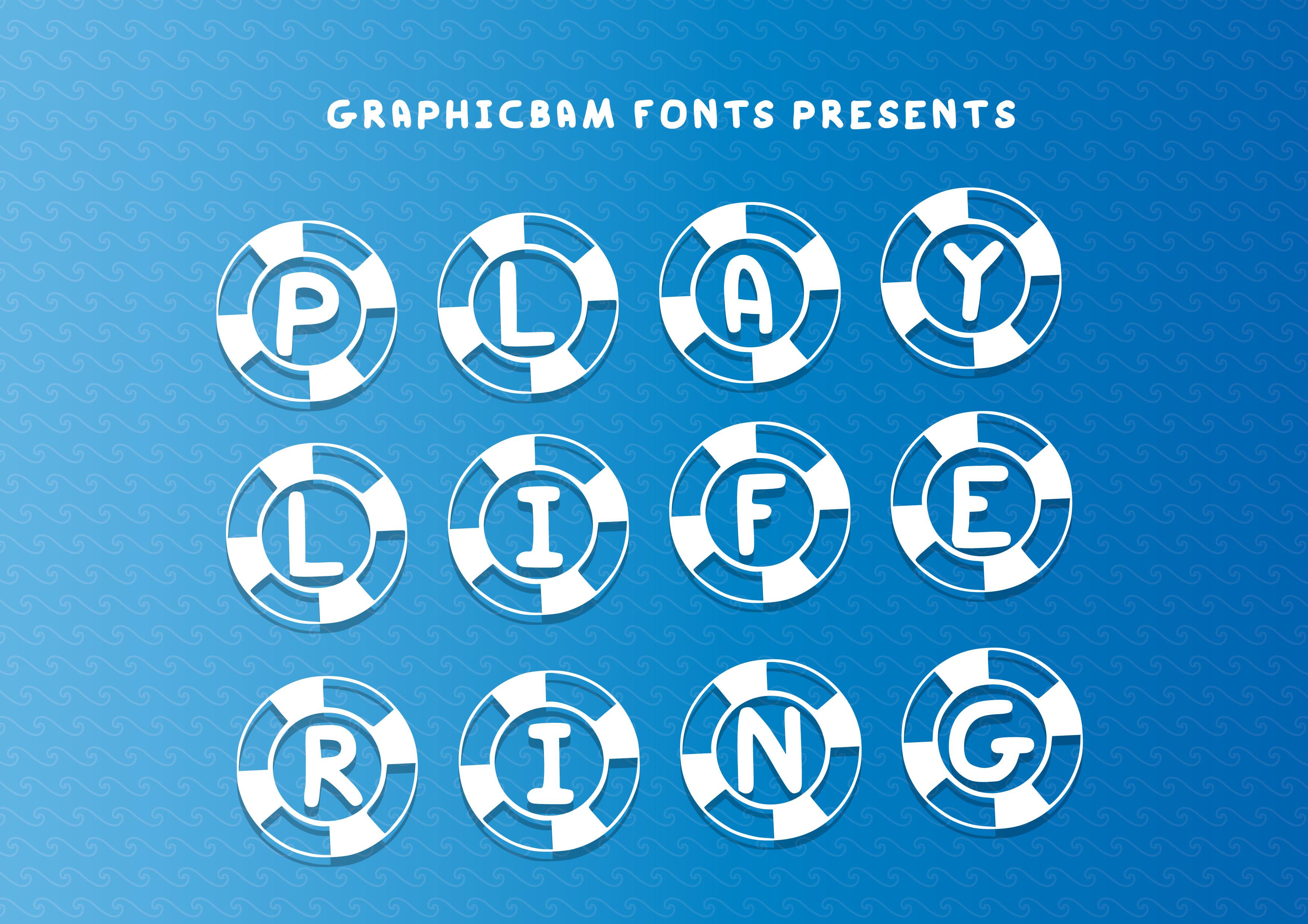 Play Life Ring Font